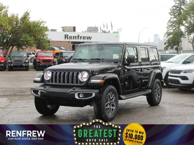 2025 Jeep Wrangler Sahara 4 Door 4x4, Safety Group, in Cars & Trucks in Calgary