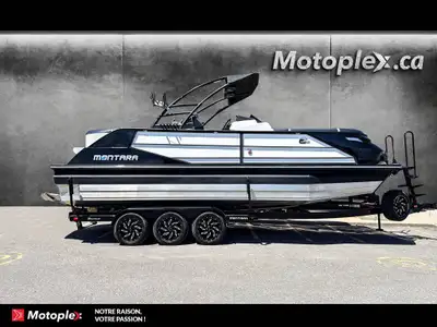 Motoplex St-Eustache Ponton Bateau Surf-Boss 25 2.0 Demonstrateur ???? Montara Surf Boss 25 2.0 2023...