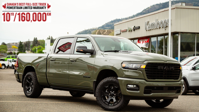 LEVEL KIT | ALL TERRAIN TIRES | CREW CAB | 3.0L HURRICANE Check out this 2026 Ram 1500 Sport 4x4, a...