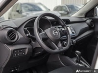 Recent Arrival! 2024 Nissan Kicks S 4D Sport Utility White CVT with Xtronic FWD 1.6L 4-Cylinder DOHC... (image 8)