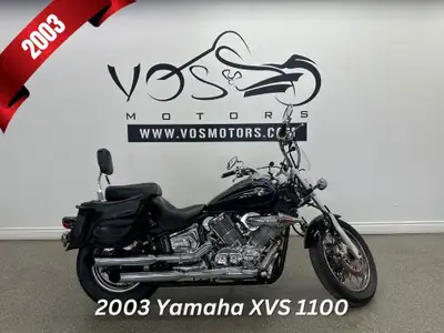Vos Motors -Financing Available new tires & brakes, fully serviced!!! The 2003 Yamaha XVS 1100 Custo...