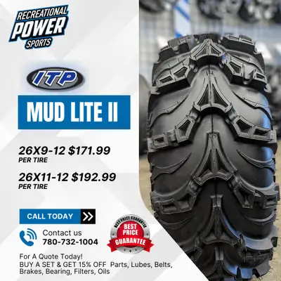 ON SALE NOW! Mudlite II ATV Tires We offer a Price Match Promise on our in stock ATV tires* See in s...