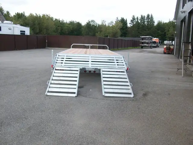 2025 K-Trail DECK OVER 8'.6in. X 23' 2X 7000LB RAMPE VTT MOTO TR in Cargo & Utility Trailers in Laval / North Shore - Image 12