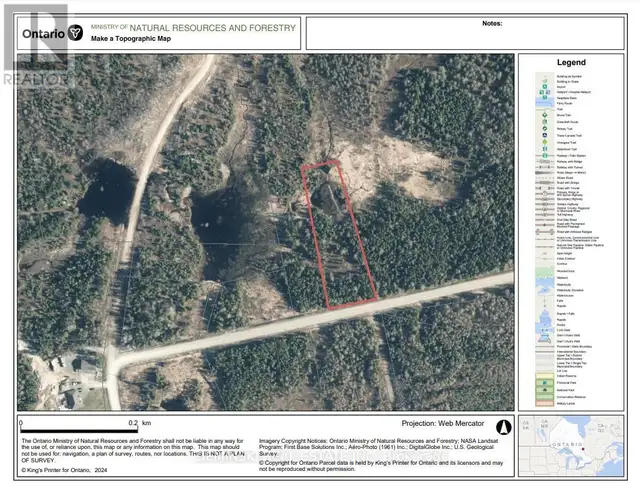 PCL 48 54M346 SEC AIRPORT ROAD Kirkland Lake (KL & Area), Ontari in Land for Sale in Timmins - Image 5