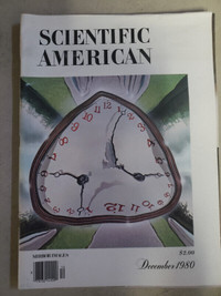 Vintage Scientific American magazines 1980 - 2008