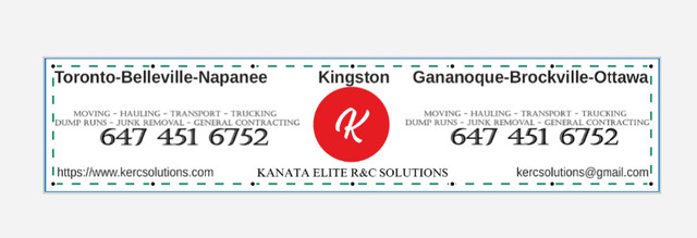 Kingston Moving, Truck For Hire, Delivery & Last Minute Moving - Kingston in Moving & Storage in Kingston - Image 2