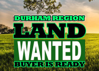 › Land in Whitby Wanted
