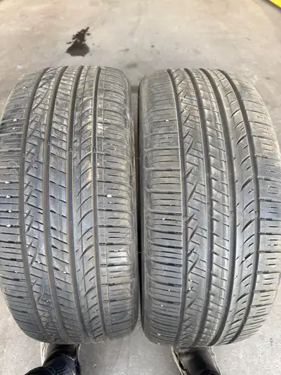 Two used 225/55R17 101H Hankook Ventus S1 noble M S tires. In good condition 8/32 tread remaining =...