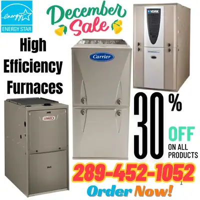 Stay Warm & Cozy This Winter! Call Now: 289-452-1052 ❄️ High-Efficiency Furnaces for Ultimate Comfor...