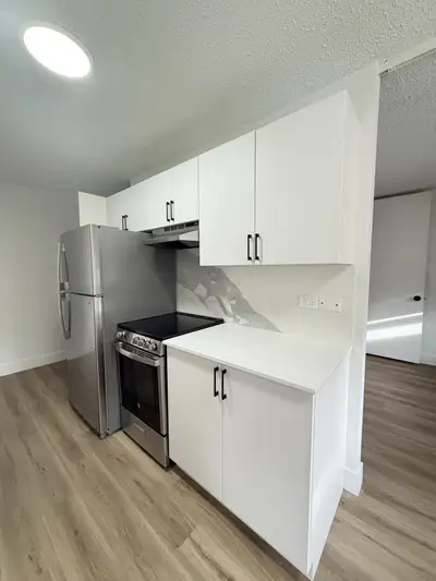 Amenities: Renovated Suites • Quiet Building • Dog Wash Station • Solar Panels Suite & Building: Spa...