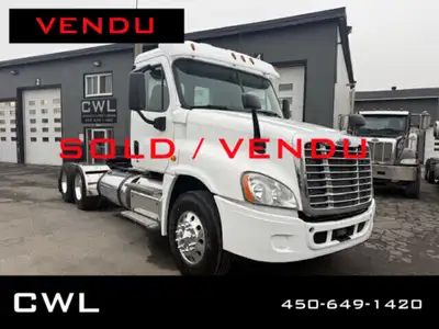 FREIGHTLINER CASCADIA 2016 MOTEUR/ENGINE: DD15 DETROIT 455HP ODO/MILLEAGE: 853 435KM TRANSMISSION 13...