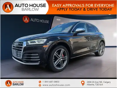 2018 AUDI SQ5 TECHNIK 3.0 WITH AWD & 111536 KMS. WITH AC, BACKUP CAMERA, HEATED SEATS, LEATHER SEATS...