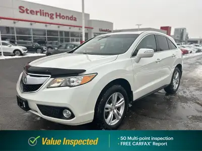 Recognized as a 2015 IIHS Top Safety Pick+, this exquisite White 2015 Acura RDX Tech Pkg ensures pea...