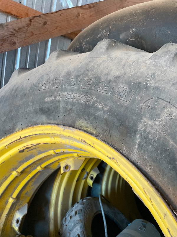 20.8/38 tires in Farming Equipment in Prince Albert - Image 2