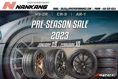 Nankang CR-S Ns2R AR-1 pre seaon special . 4.16.335.62.14 jspec, or email jspec.team@gmail.com deadl...