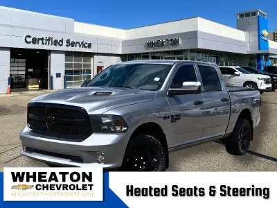 Experience rugged capability and refined power with the 2020 Ram 1500 Classic Express Crew Cab in st...