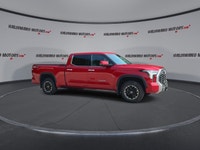 // ACCIDENT FREE!! // Finished in red with a black interior, this 2023 Toyota Tundra Limited Crewmax... (image 1)