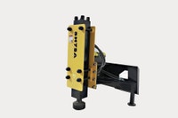 Skid Steer Hydraulic Post Driver – Fence Post Pounder 6185340 Brandon Brandon Area Preview