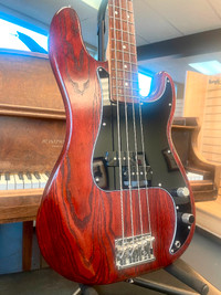 Fender FSR American Standard Hand Stained Ash Precision Bass