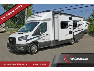 Forest River Sunseeker 2370 NEUF B+ ! Skirt Paint 1 extension chassis Ford Transit Ecoboost gas AWD...