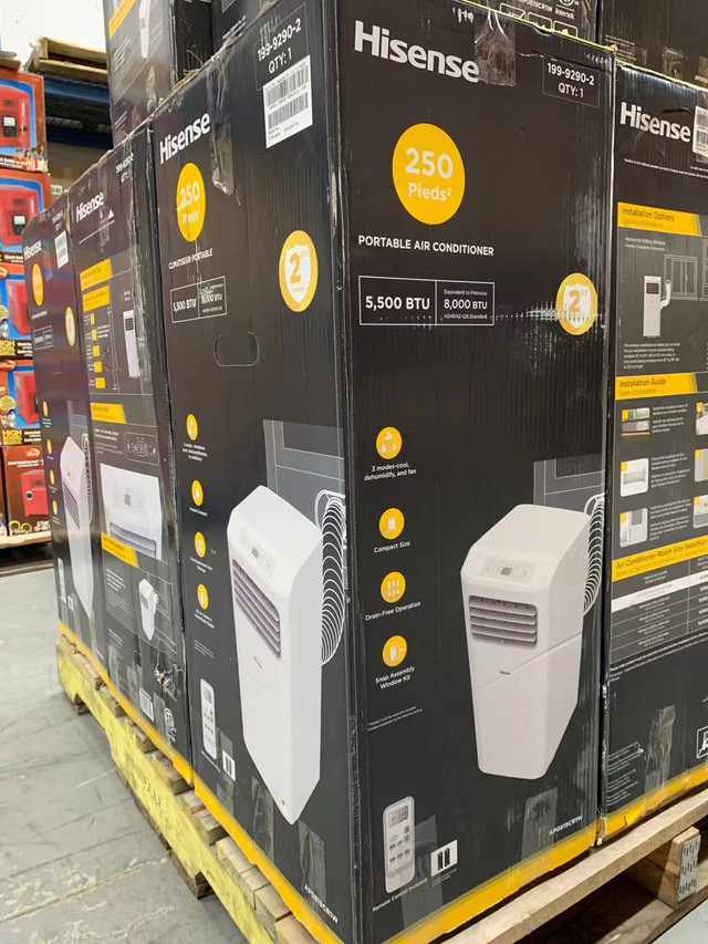 7000-14000 BTU Portable Air Conditioner From $169 & UP NO TAX in Heaters, Humidifiers & Dehumidifiers in City of Toronto - Image 2