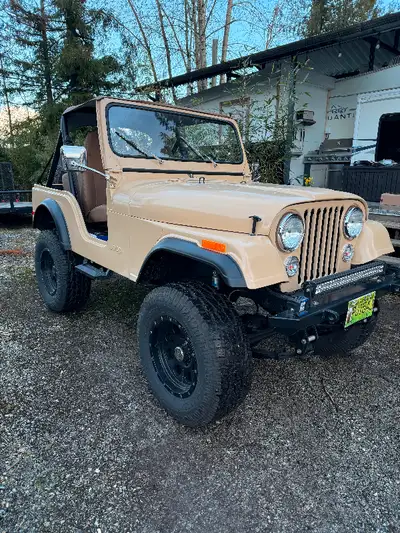 1976 Jeep CJ5 fully and completely restored . AMC 360 fully rebuilt by Kershaw Performance with Edel...