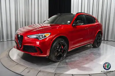The 2023 Alfa Romeo Stelvio Quadrifoglio is the ultimate expression of Italian performance in an SUV...