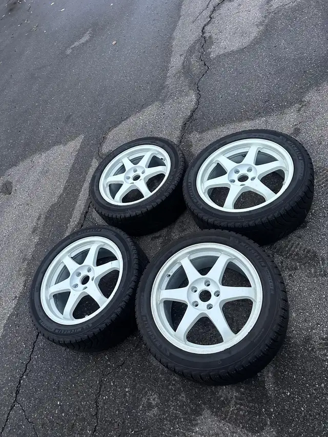 Tesla model 3 michelin winters 5x114.3 bolt pattern honda accord in Tires & Rims in Mississauga / Peel Region - Image 7