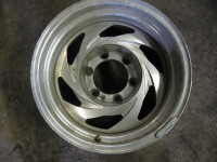 A set of 4 Aluminum alloy wheels, 15X8, 6 bolt, nice condition