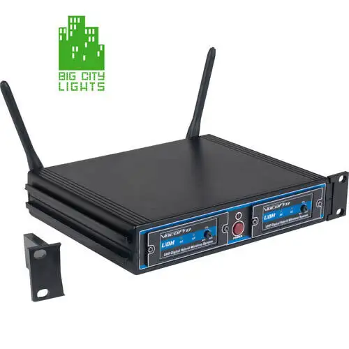 VocoPro UDH-Dual-B UHF Wireless 2x Headset Microphone System!63234806836865124