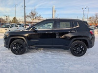 The 2026 Jeep Compass North in Diamond Black Crystal Pearl with a Black interior combines bold style... (image 2)