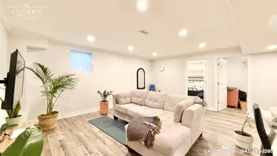 SPACIOUS 1+DEN BASEMENT APARTMENT IN WOODBRIDGE
