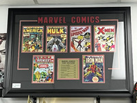 Marvel Comics First Editions Commemorative Framed Picture