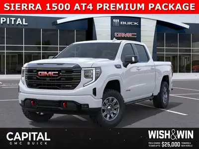 Don't miss out on this limited production Sierra 1500 AT4! Fully Equipped with the Premium Plus Pack...