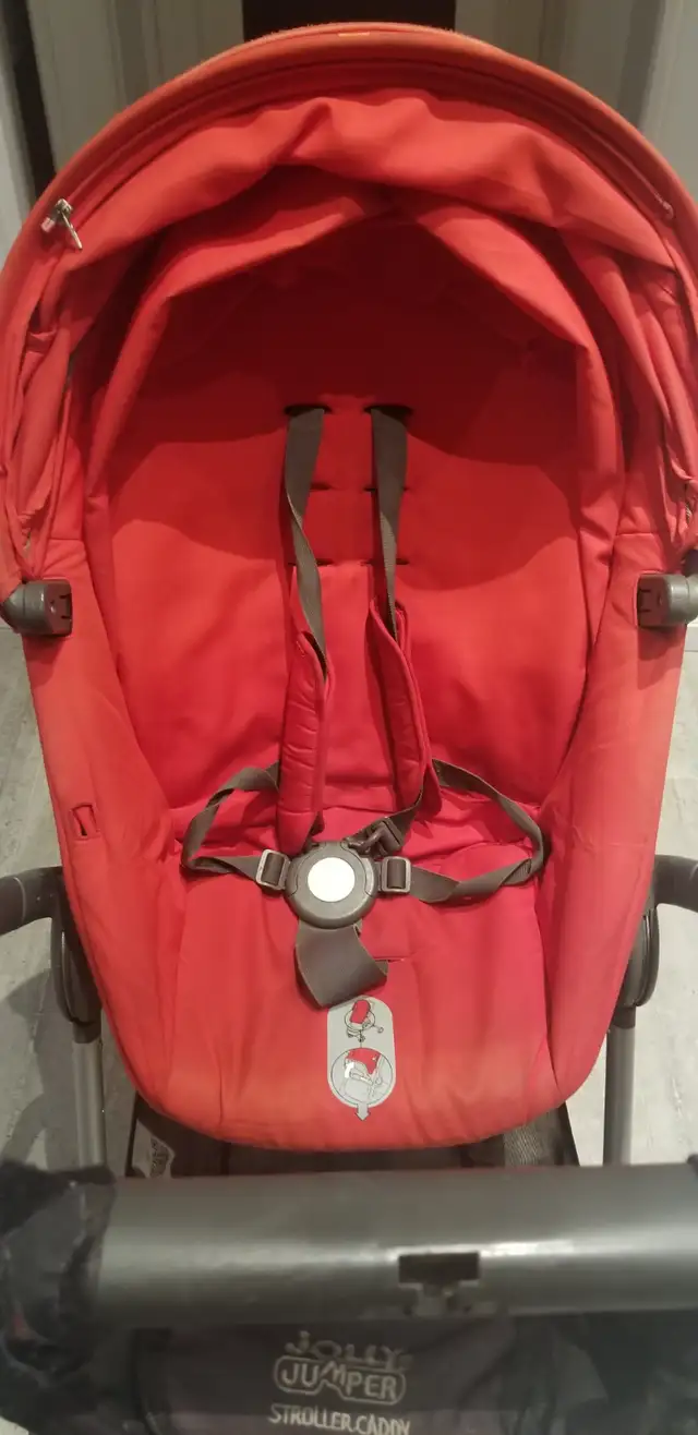 Stokke Scoot Stroller Versatile and stylish stroller Red colour in Strollers, Carriers & Car Seats in City of Toronto - Image 4