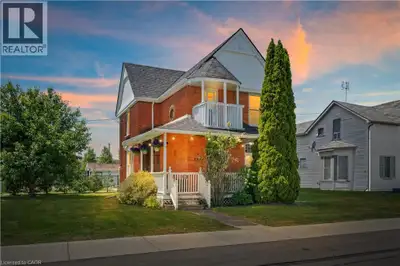 Welcome to this solid century home situated on a rare, sprawling double lot in the growing town of H...