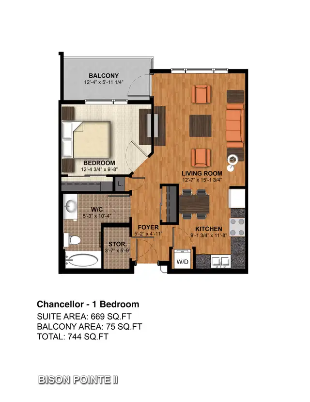 Chancellor - 1 bed / 1 Bath AVAILABLE FOR DECEMBER MOVE IN! in Long Term Rentals in Winnipeg - Image 11
