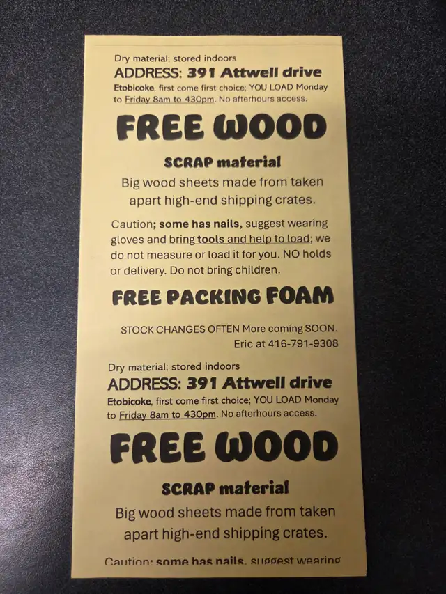 Free foam shapes and cardboard corner for crafts artists etc in Free Stuff in Mississauga / Peel Region - Image 8