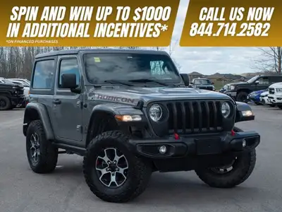 This 2023 Jeep Wrangler Rubicon is powered by a 3.6L V6 engine paired with a smooth manual or automa...