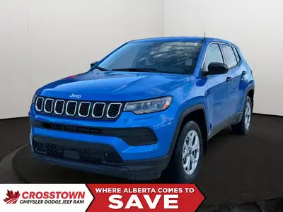 This 2026 JEEP COMPASS SPORT 4X4 has the following options Cloth Low-Back Bucket Seats, Heated Front...