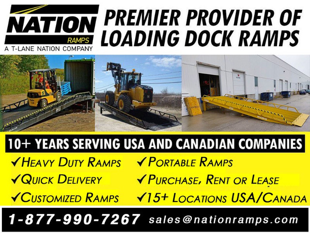 Portable Loading Docks, Equipment Loading &amp; Warehouse Ramps in Other Business & Industrial in Saint John