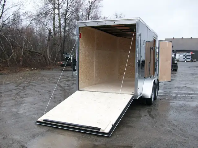 2025 Weberlane 6' X 12' V-NOSE 2 ESSIEUX rampe contracteur vtt m in Cargo & Utility Trailers in Laval / North Shore - Image 10