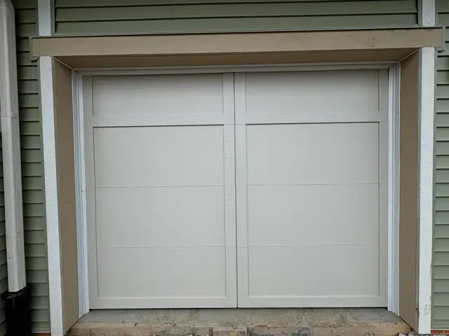 USED GARAGE DOORS WITH OVERLAY | 8 X 7 & 9X 7 Options