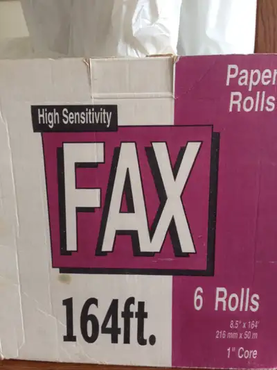 3 Rolls High Sensitivity Fax Roll Papers, View more