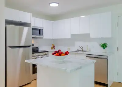 Welcome to Rocky Hill Apartments. This building is located on a tree-lined street with plenty of gre...