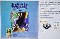 Tony Little's Gazelle Workout DVDs