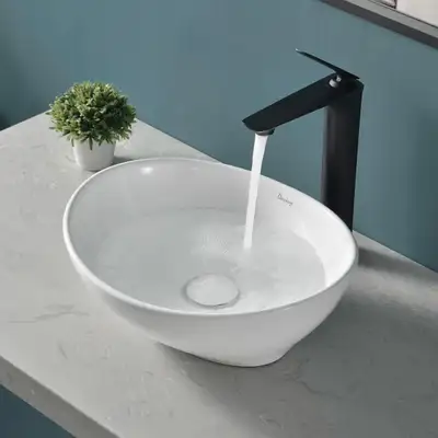 Davivy 16" X 13.5" Oval Vessel Sink... ID# 420, View more
