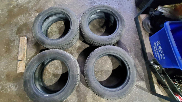 225 55 16 - TIRES - WINTER - SET OF 4 - MICHELIN LIKE NEW in Tires & Rims in Kitchener / Waterloo