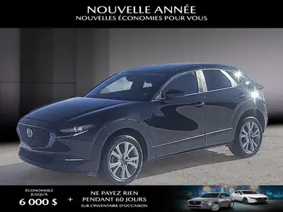 2023 Mazda CX-30 Le Mazda CX-30 GS AWD 2023 se démarque par son design extérieur raffiné, combinant...