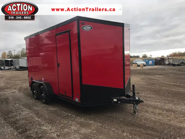 2026 IRON SERIES IRON V-NOSE CARGO - TANDEM AXLE STEEL TRAILER in Cargo & Utility Trailers in London - Image 2